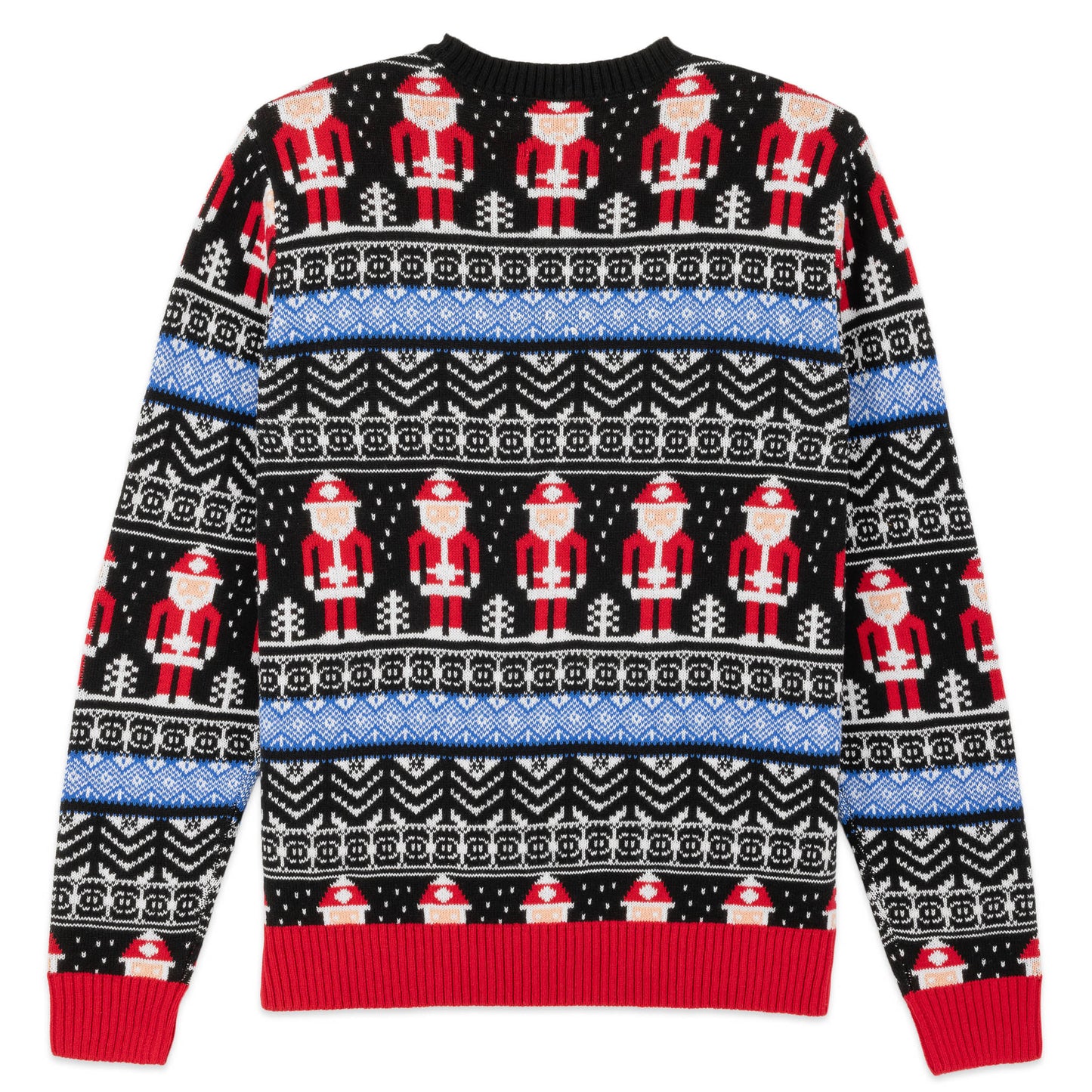 Ho Ho Ho's In This House LED Light-Up Ugly Christmas Sweater Unisex