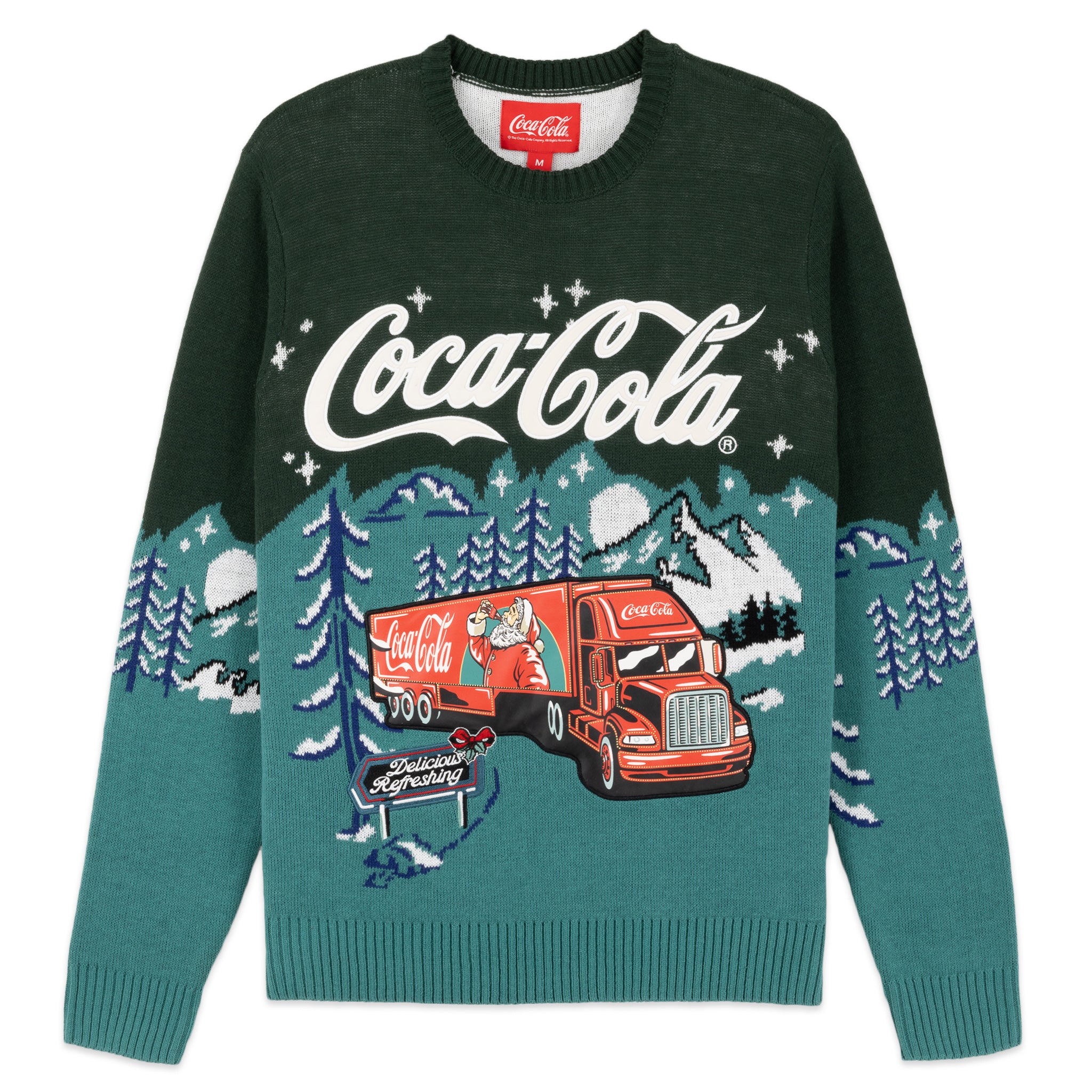 Coca-Cola Christmas Delivery Truck Officially Licensed Unisex Sweater