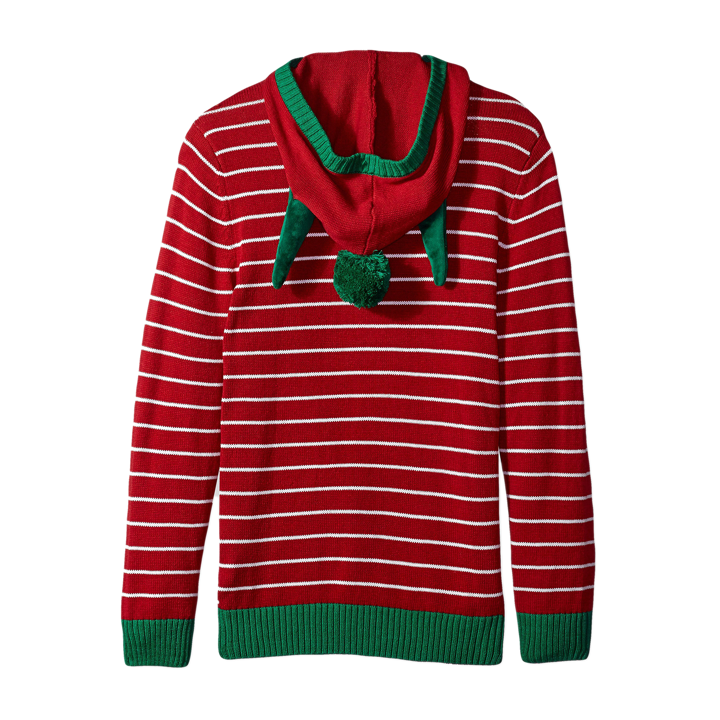 Hooded Elf With Ears Ugly Christmas Sweater
