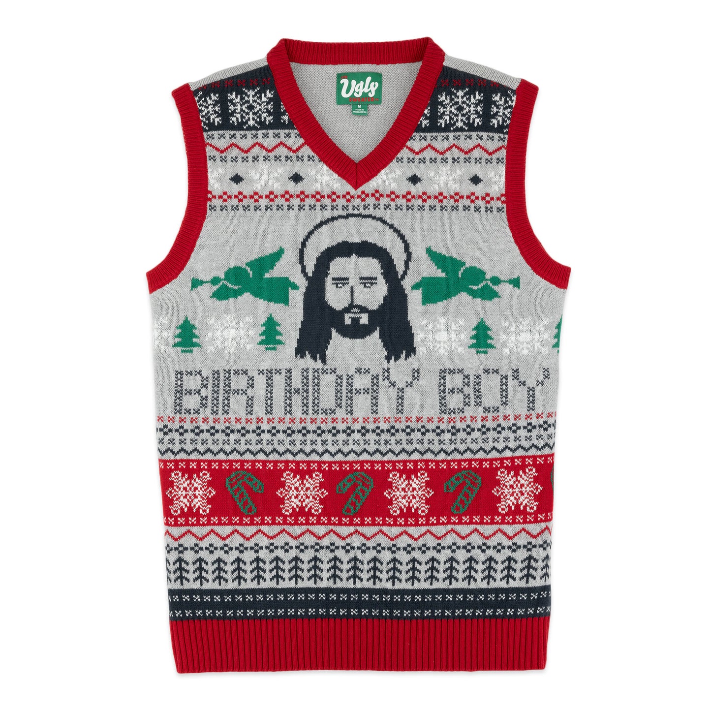 Birthday Boy Ugly Christmas Sweater Vest Unisex