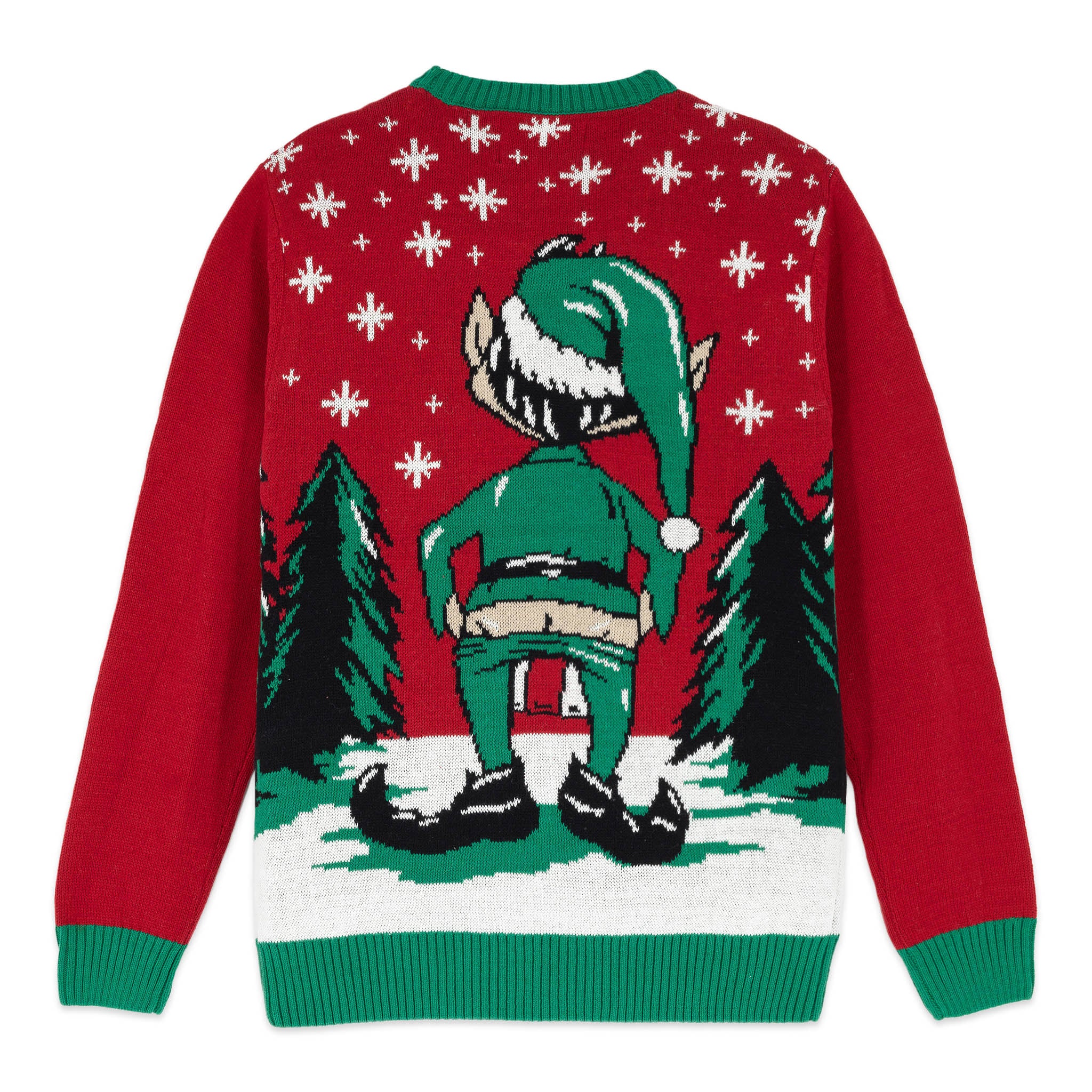 Ugly christmas clearance sweater elf body