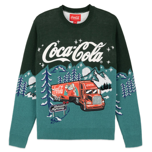 Coca-Cola Christmas Delivery Truck - Officially Licensed Unisex Sweater
