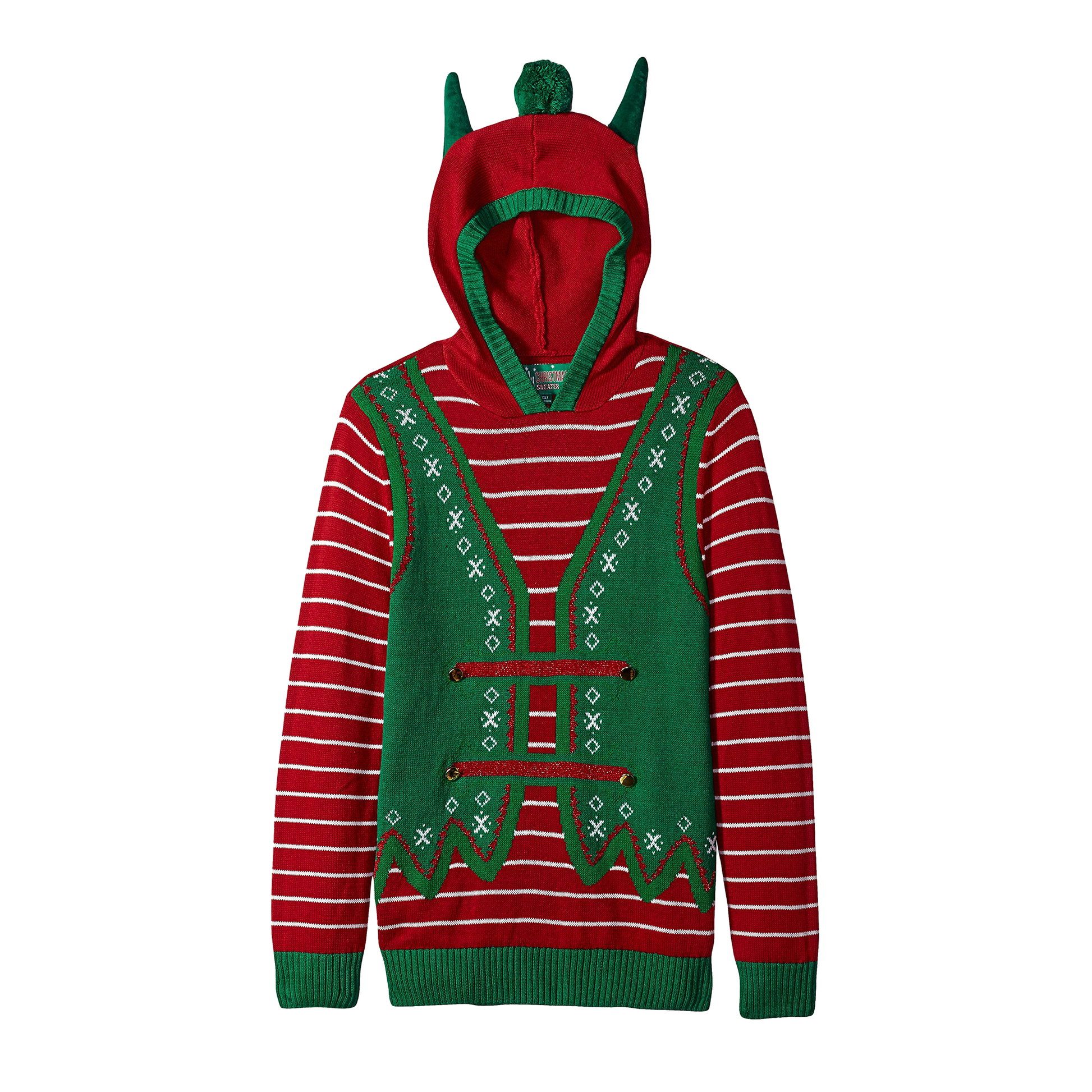 Hooded hotsell christmas sweater