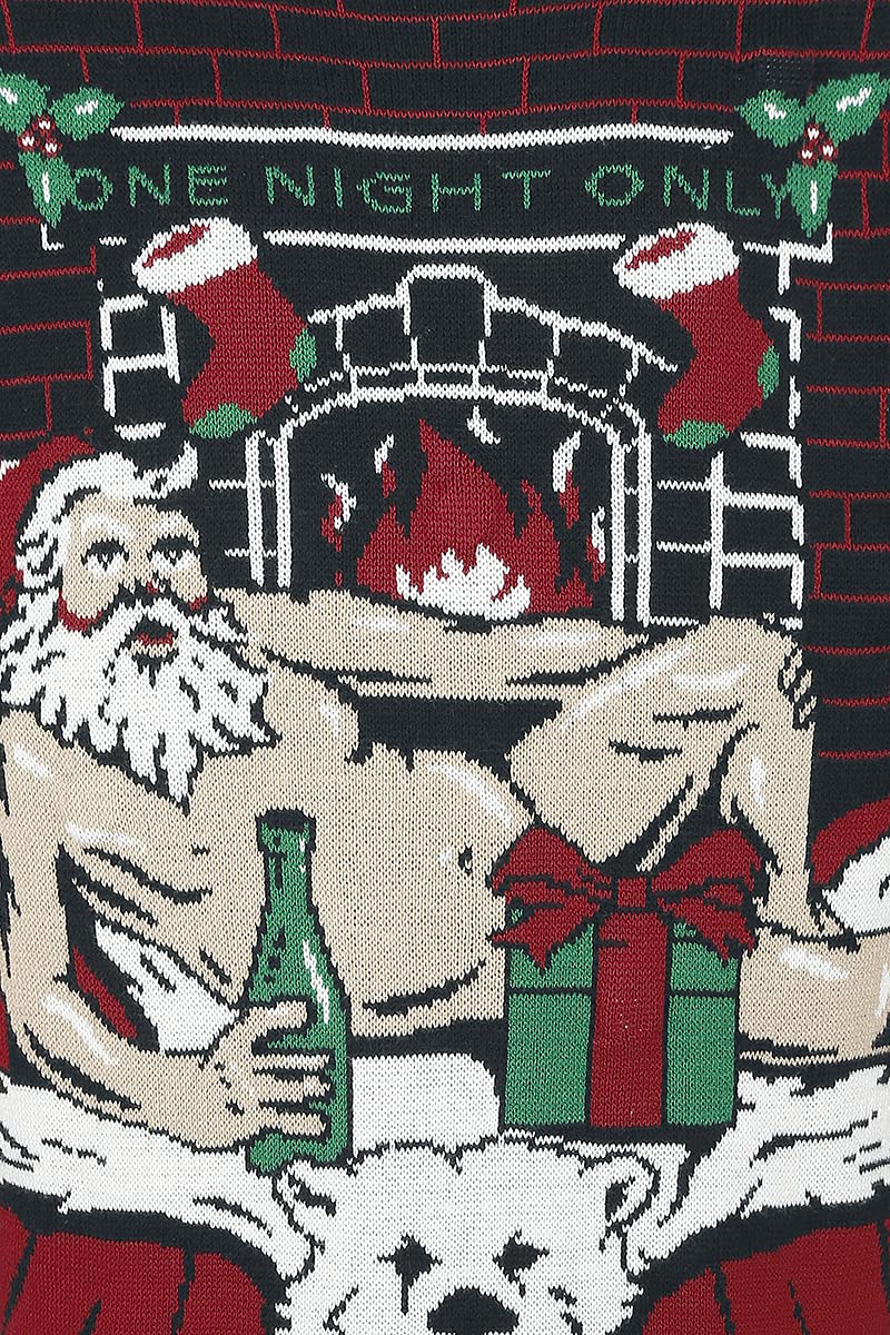 Ugly christmas sweater naked on sale man