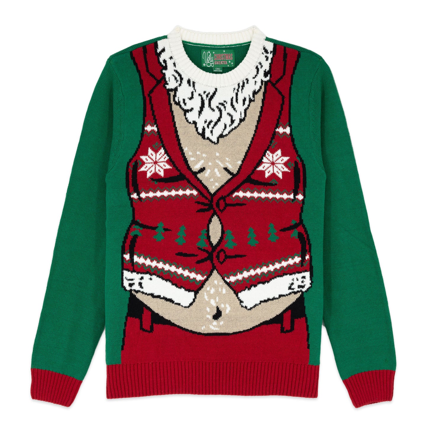 Chubby Santa Ugly Christmas Sweater